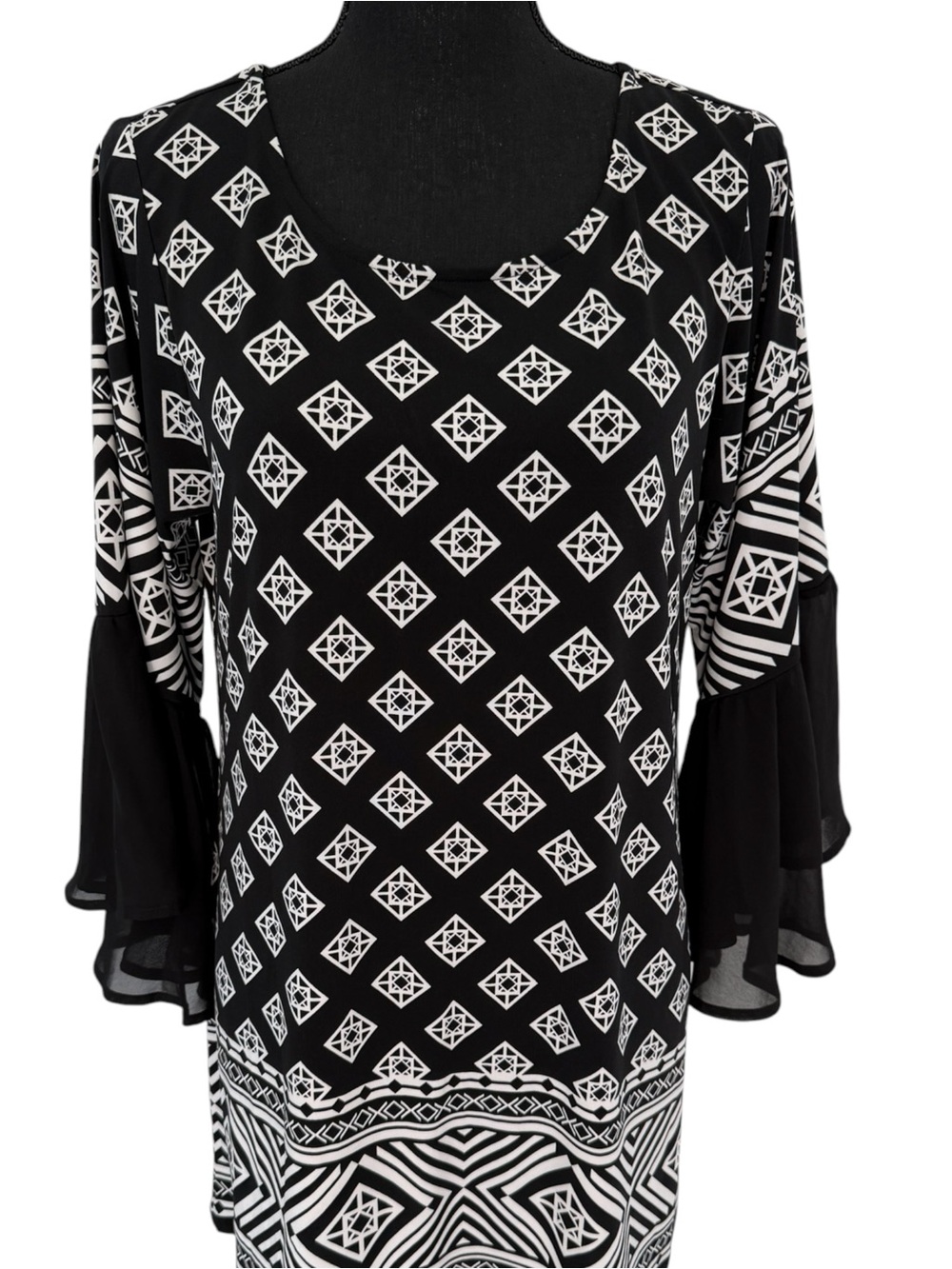 ALFANI Tunic Top, Size Medium